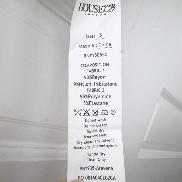 House of CB Black Aravena Bandage Dress - Picture 6 of 9